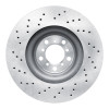 R1 2015-2020 BMW M2 Right Front Brake Rotor - Drilled