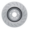 R1 2003-2007 Mercedes-Benz CLK55 AMG Front Brake Rotor - Drilled