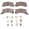 R1 1982-1985 Toyota Celica Rear R1 Semi Met Pads & Hardware Kit