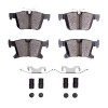 R1 2017-2024 Chrysler Grand CaraVan Rear R1 Ceramic Pads & Hardware Kit