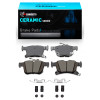 R1 2017-2024 Chrysler Grand CaraVan Rear R1 Ceramic Pads & Hardware Kit
