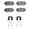 R1 2015-2020 Kia Sorento Rear R1 Ceramic Pads & Hardware Kit