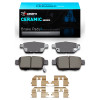 R1 2006-2014 Acura TL Rear R1 Ceramic Pads & Hardware Kit