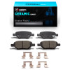 R1 2004-2012 Chevrolet Cobalt Rear R1 Ceramic Pads & Hardware Kit