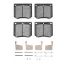 R1 1970-1977 Mercury CAPRI Front R1 Euro Ceramic Pads & Hardware Kit