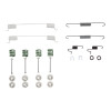 R1 1985-2012 Nissan 720 Datsun Rear Drum Brake Hardware Kit