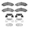 R1 2000-2006 Cadillac Escalade ESV Rear R1 Ceramic Pads & Hardware Kit