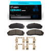 R1 2002-2012 Chevrolet Equinox Front R1 Ceramic Pads & Hardware Kit