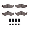 R1 1998-1999 Dodge Dakota RWD Front R1 Ceramic Pads & Hardware Kit