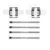 R1 2012-2021 BMW M3 Front Disc Brake Hardware Kit