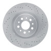 R1 2014-2024 Maserati Ghibli Front Brake Rotor - Drilled
