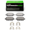 R1 2002-2025 Nissan Maxima Rear R1 Performance Sport Pads & Hardware Kit