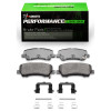 R1 15-23 Ford Mustang Rear Performance Sport Brake Pads & Hardware Kit