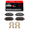 R1 2008-2013 Nissan Rogue Rear R1 Optimum OE Pads & Hardware Kit