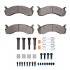 R1 1998-2024 Beaver Motorcoach Monterey Front/Rear R1 Semi Met Pads & Hardware Kit