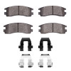 R1 1991-2005 Buick Park Avenue Rear R1 Semi Met Pads & Hardware Kit