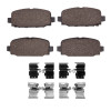 R1 2017-2025 Jeep Compass Rear R1 Ceramic Pads & Hardware Kit