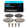R1 2015-2023 Mercedes-Benz C300 Sedan Front R1 Ceramic Pads & Hardware Kit