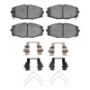R1 1986-1992 Toyota Supra Front R1 Ceramic Pads & Hardware Kit
