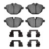 R1 2011-2025 BMW 530E xDrive Rear R1 Euro Ceramic Pads & Hardware Kit