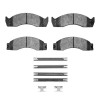 R1 1988-2007 Ford F-59 Commercial Stripped Chassis Front/Rear R1 Super Duty Pads & Hardware Kit
