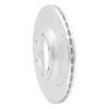 R1 84-87 Isuzu Pickup Front Right Drilled & Slotted Silver Brake Rotor
