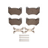 R1 18-24 Audi Q5 (Mexico) Front Optimum OE Pads & Hardware Kit