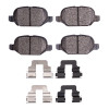 R1 09-19 Fiat 500 (Mexico) Rear Optimum OE Pads & Hardware Kit