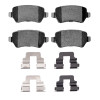 R1 02-08 Chevrolet Zafira (Mexico) Rear Optimum OE Pads & Hardware Kit