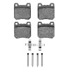 R1 97-08 Chevrolet ASTRA (Mexico) Rear Optimum OE Pads & Hardware Kit