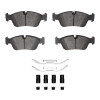 R1 05-06 BMW 120i (Mexico) Front Semi Met Pads & Hardware Kit
