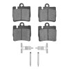 R1 00-03 Mercedes-Benz CL55 AMG Rear Semi Met Pads & Hardware Kit