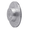 R1 07-21 BMW 228I Front Right Drilled & Slotted Silver Brake Rotor