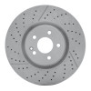 R1 14-19 Mercedes-Benz GLA45 AMG Front Drilled and Slotted Brake Rotor