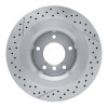 R1 13-18 Mercedes-Benz G65 AMG Rear Drilled and Slotted Brake Rotor