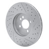 R1 07-15 Mini Cooper Clubman Front Drilled and Slotted Brake Rotor