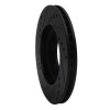 R1 95-04 Toyota Tacoma Front Right Drilled & Slotted Black Brake Rotor ECB-76120R