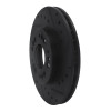 R1 91-04 Dodge STEALTH Front Right Drilled & Slotted Black Brake Rotor
