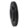 R1 98-15 Nissan Frontier Front Left Drilled & Slotted Black Brake Rotor