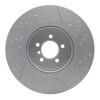 R1 13-20 BMW 435I Front Dimpled & Slotted GeoSPEC Coated Rotor