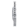R1 13-24 Audi RS5 Front Drilled Carbon Alloy GeoMET Rotor