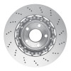 R1 07-08 Audi RS4 Left Rear Drilled Carbon Alloy GeoMET Rotor