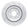 R1 20-25 Mercedes-Benz CLA35 AMG Rear Drilled Carbon Alloy GeoMET Rotor