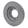 R1 17-18 Mercedes-Benz G550 4X4 Front Drilled Carbon Alloy GeoMET Rotor