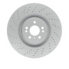 R1 12-19 Mercedes-Benz GLE400 Front Drilled Carbon Alloy GeoMET Rotor