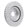 R1 12-19 Mercedes-Benz GLE300D Front Drilled Carbon Alloy GeoMET Rotor