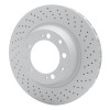 R1 98-98 Porsche 911 Right Rear Drilled Carbon Alloy GeoMET Rotor
