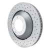 R1 10-11 Porsche 911 Right Front Drilled Carbon Alloy GeoMET Rotor
