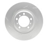 R1 10-16 Porsche Panamera Left Rear Slotted Carbon Alloy GeoMET Rotor