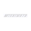 Mishimoto Small Silver Decal